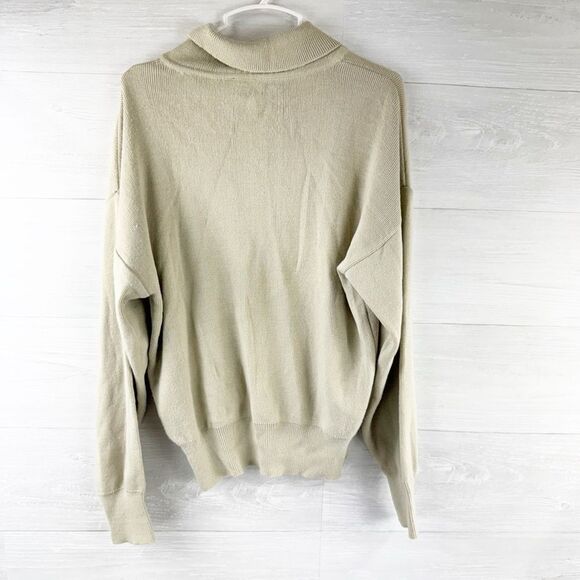 Bogner Vintage Embroidered Nordic Design Ski Mock Turtleneck Wool Sweater - Picture 3 of 5